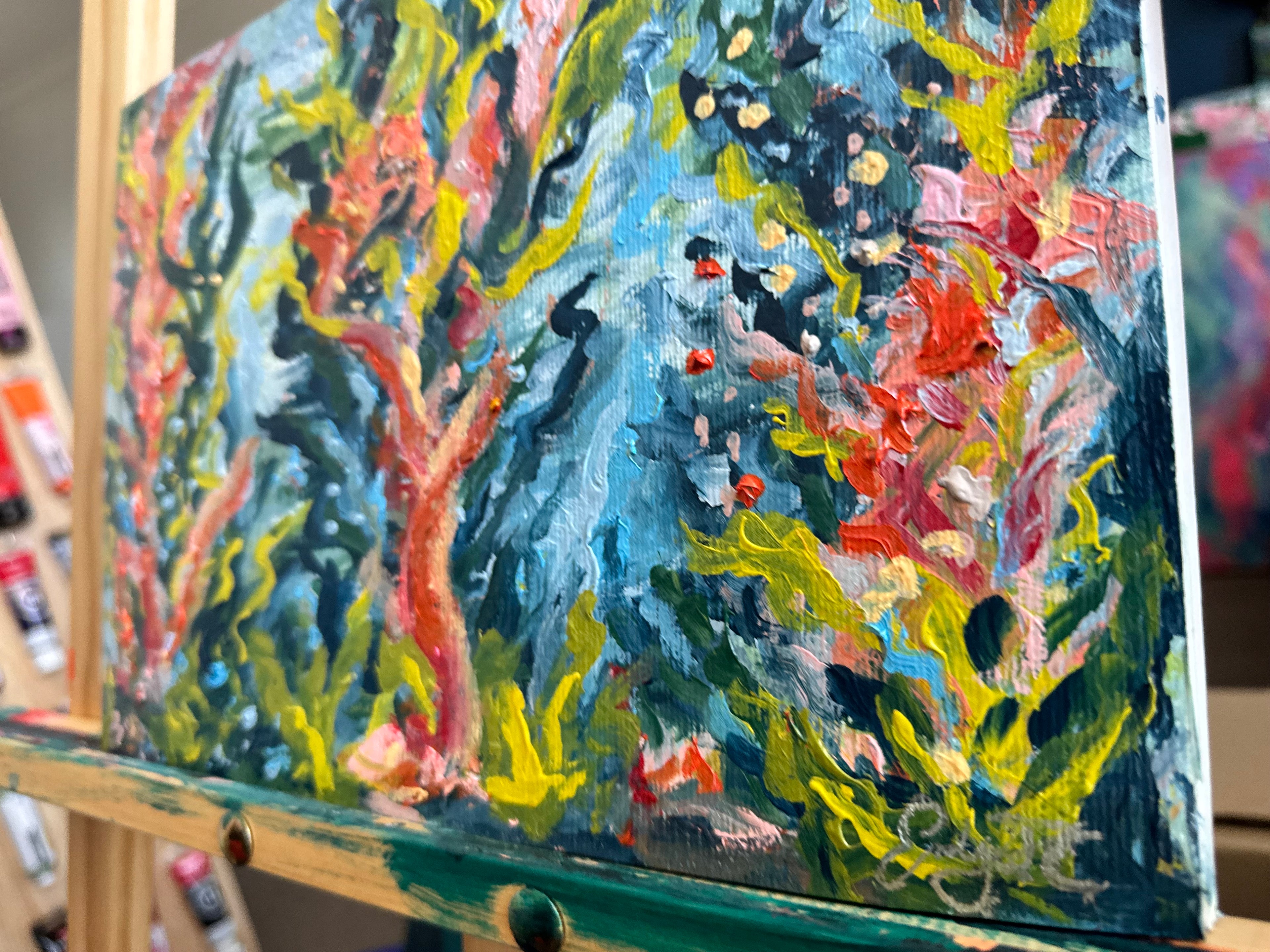 Dancing Coral - original art