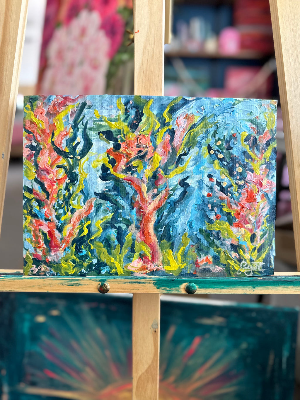 Dancing Coral - original art